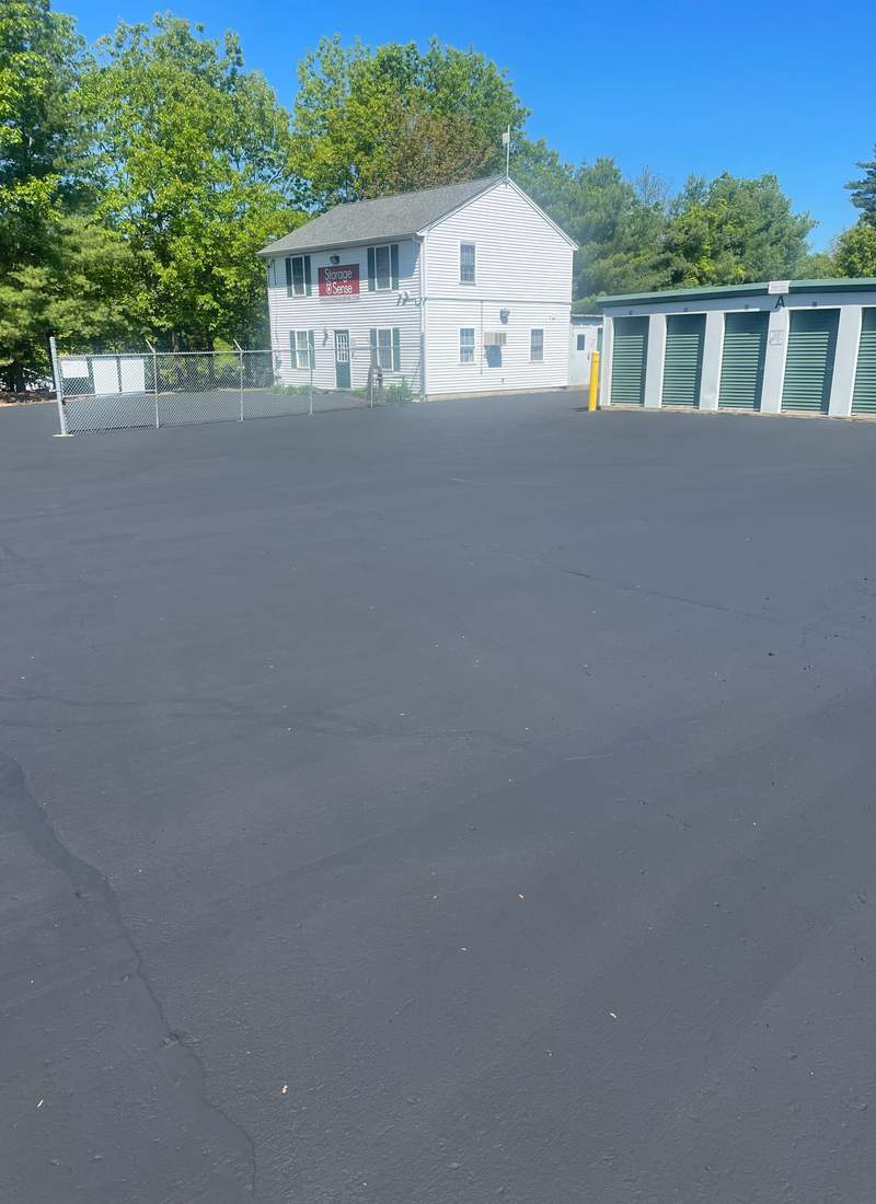 Completed residential paving project