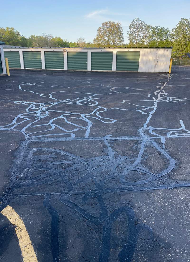 Driveway repair work